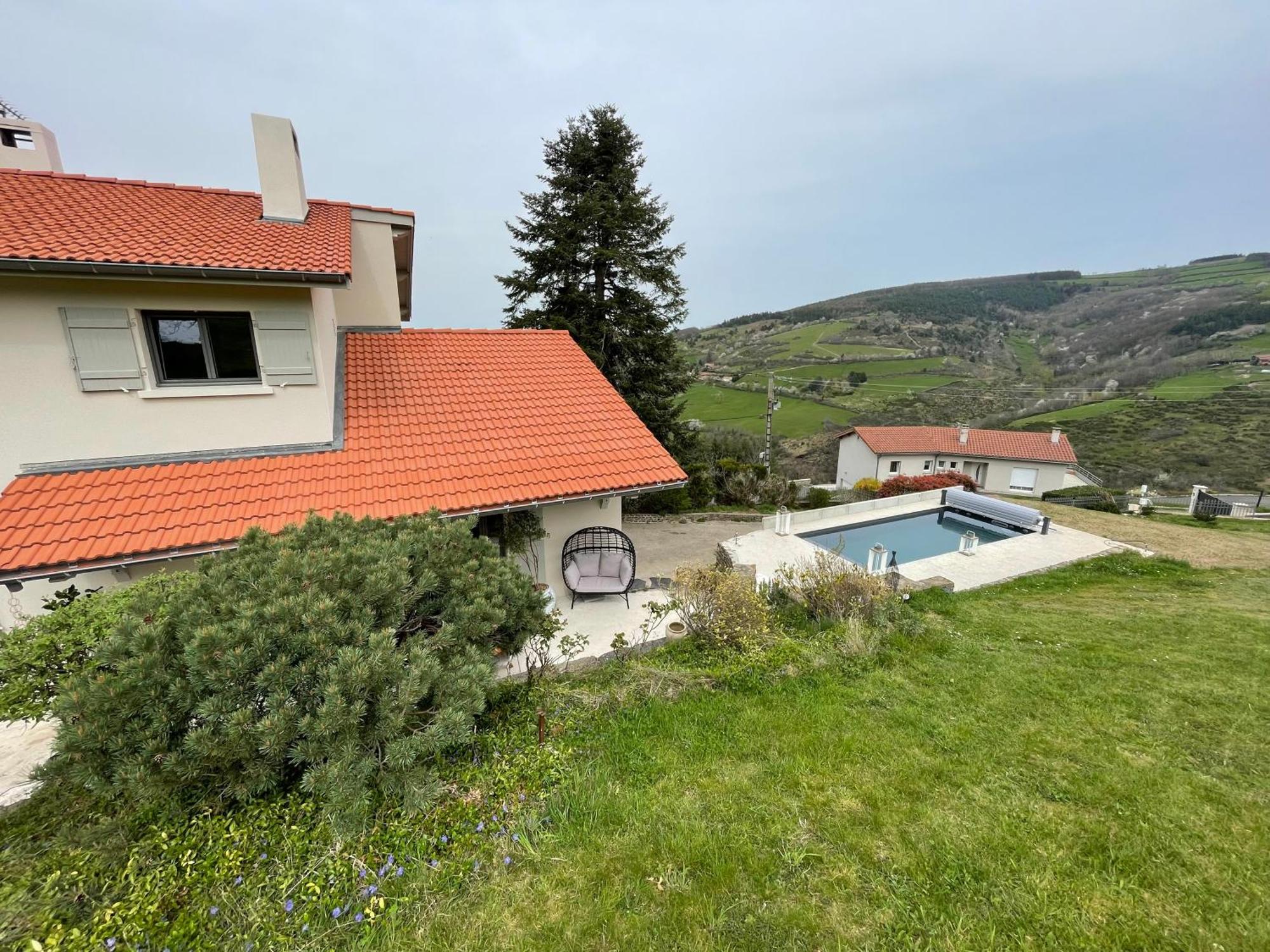 Les Terrasses Du Pilat Appartement La Valla-en-Gier Buitenkant foto